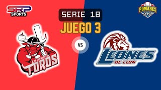 Chontales vs León Juego 3 EN VIVO  Pomares2023 [upl. by Park248]