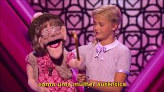 Darcy Lynn com Edna cantando Natural Woman by Carole King [upl. by Aicilf262]