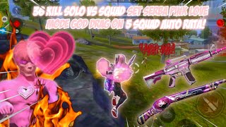 36 KILL SOLO VS SQUAD SET SERBA PINK MODE CINTA MEMATIKAN ON 4 SQUAD RATA😈FREE FIRE INDONESIA [upl. by Thibault270]