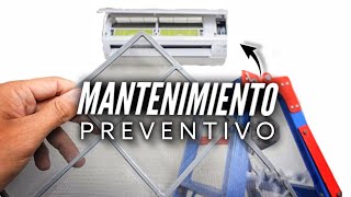 Mantenimiento Preventivo Aire Acondicionado Mirage X3 [upl. by Otrevogir866]