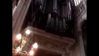 More Music at St Eustache Cathedral PARIS Powerful Pipe Organ [upl. by Pendleton316]