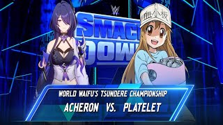 WWE 2K24 World Waifu Division 10112024  Acheronc vs Platelet [upl. by Lengel]