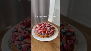 Mixed fruit tart baking fruit tart pastry dessert [upl. by Kilan892]