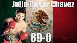 Julio Cesar Chavez HIGHLIGHTS [upl. by Ulrikaumeko]