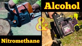 Nitromethane Alcohol And A Wild Thing Oh My Chainsaw Mods Get Interesting [upl. by Caritta]