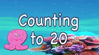 Count to 20 Learning For Toddlers and Preschool Children [upl. by Iris]