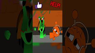 👍 LIKE TO SAVE OREN FROM HORROR VINERIA INCREDIBOX SPRUNKI Cartoon Animation shorts [upl. by Narret]