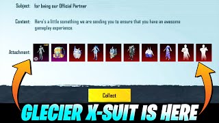 😍 NEW GLACIER XSUIT  AVALANCHE XSUIT CRATE OPENING IS COMING BGMI GET READY GUYS  MrCyberSquad69 [upl. by Columbus]