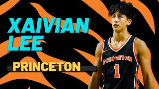 Xaivian Lee Princeton Tigers 2023 2024 Highlights  One of the top Sophomores in the Nation [upl. by Allmon]