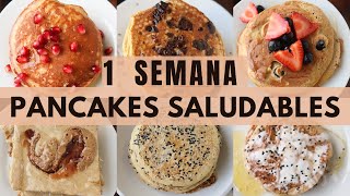 UNA SEMANA DE PANCAKES SALUDABLES  Michela Perleche [upl. by Nyad]