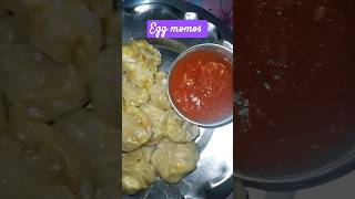 Egg momos streetfood streetmomos food momoscart indianstreetfood momoes foodie momos [upl. by Dasie]