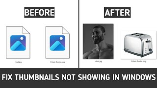 How To Fix Thumbnails Not Showing On Windows [upl. by Itnuahsa]