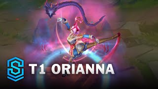 T1 Orianna Skin Spotlight  PreRelease  PBE Preview  League of Legends [upl. by Hinch]