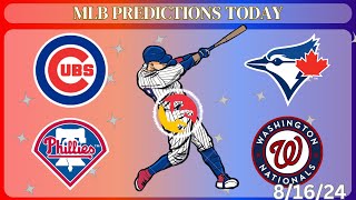 Mlb picks todaymlb picks Mlb predictions today 81624 mlb dfs picksBaseball picks today [upl. by Hobbs452]