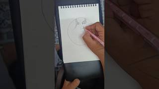 How I Draw Instagram Profile 😱 music remix edm anime trending drawing instagram [upl. by Arias]