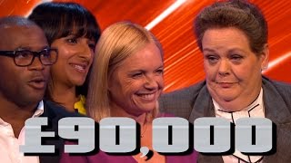 Ranvir Singh Ugo Monye amp Mariella Frostrup Go For £90000 Against The Governess  The Chase [upl. by Kitti124]