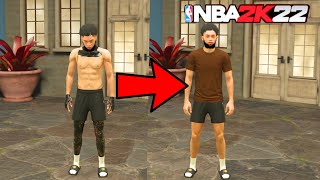 HOW TO REMOVE ALL YOUR TATTOOS IN NBA 2K22 EASY [upl. by Blackman14]