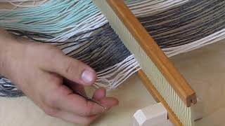 Beka Rigid Heddle Loom Warping Instructions [upl. by Catherin]