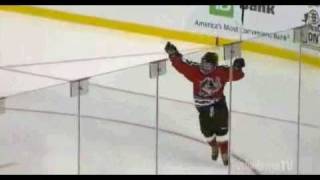 Hockey 9 year old Oliver Wahlstrom scores a quotzorrogoalquot [upl. by Haym]