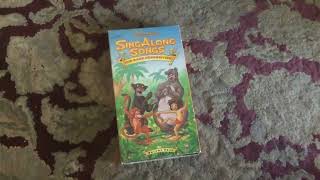 Disney Sing Along Songs The Bare Necessities VHS Review [upl. by Paulette703]