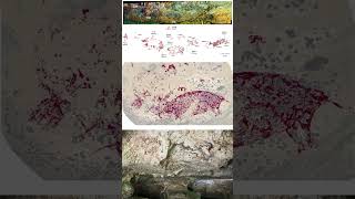 51000yearold Indonesian cave painting may be the worlds oldest storytelling art cavepainting [upl. by Adaminah493]