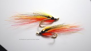 Tying the MacKenzie Cascade Salmon Fly with Davie McPhail [upl. by Lyrem753]