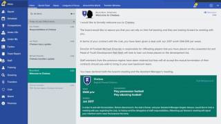 FM17 Chelsea Tactics amp Team Guide [upl. by Notlim]