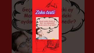 Zeka testi [upl. by Mervin107]