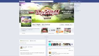 Tutorial Lien sur la couverture Facebook [upl. by Eahs]