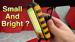 LED Rechargeable Work Light Review  Best Small LED Lights for work 2024 [upl. by Luapleahcim171]