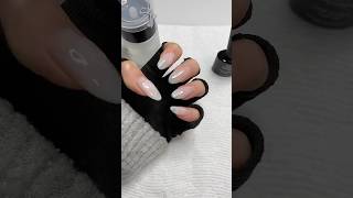 miffy chrome nails🐰🤍 gelx nails [upl. by Cara]