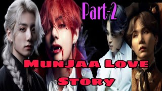 Taekook Romance 🥵🥵 MunJaa Love Story Part2 In Hindi [upl. by Adihsar]