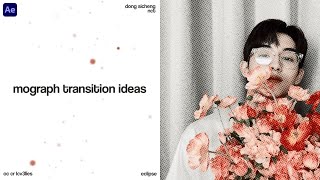 mograph transition ideas [upl. by Nanor]