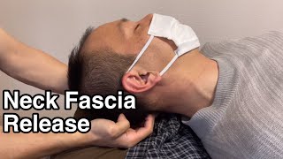 Myofascial release for upper neck and head [upl. by Ylrebmyk]