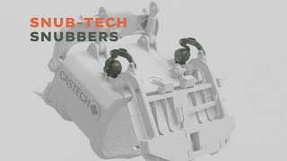 Castech  SNUBTECH hydraulic snubbers [upl. by Annoed]