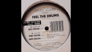 DAVIDE SGARBI  Feel The Drums Sinth Version TECHNO 1997 [upl. by Kenlay565]