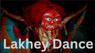 Lakhey Dance  The Demonic Dancer  Traditional Rich Culture of Nepal newariculture kathmandu [upl. by Tannenwald151]