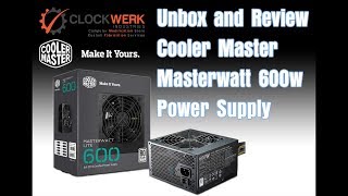 Mastercase Pro 6  Episode 06  Cooler Master Masterwatt Lite 600 Review amp Sleeving [upl. by Eniamor]