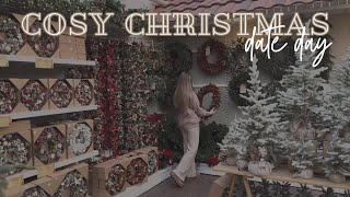 COSY CHRISTMAS DATE DAY Come shop with me  Christmas decor haul 2024  Christmas in October [upl. by Balmuth100]