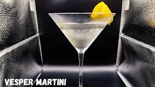 How to Make Vesper Martini [upl. by Holly415]