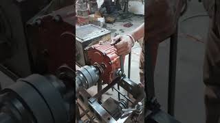 Reverse Neutral Forward Marine Gearbox running with 27kg fly weightPropeller ShaftFan [upl. by Yelhak]