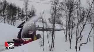 IGLAND SB 2580 SNOW BLOWER [upl. by Ashlee]