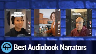 Some of the Best Audiobook Narrators on TikTok [upl. by Oznerol]