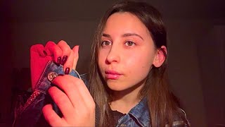 ASMR Clothes Scratching Session With Body Triggers Fabric Overload [upl. by Ennairol]