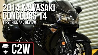 2014 Kawasaki Concours 14  First Ride and Review [upl. by Alyat157]