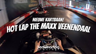 The Maxx Veenendaal NIEUWE KARTBAAN  1 ronde karten Rick den Hartog [upl. by Ahcila]