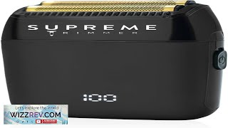 Supreme Trimmer Crunch Lite Foil Shaver for Men 60 Minute Runtime Mens Review [upl. by Steep443]