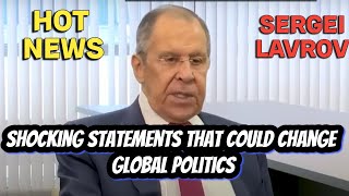 Lavrovs Shocking Statements That Could Change Global Politics geopolitics lavrov [upl. by Townsend677]