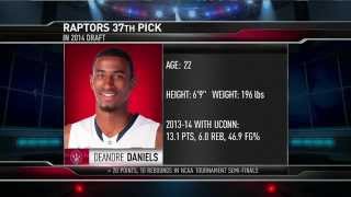 2015 NBA Draft Raptors Select Bruno Caboclo I The Hangout [upl. by Wycoff]