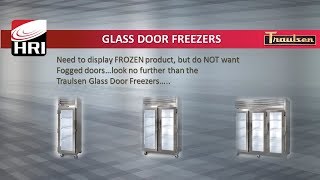 Traulsen Glass Door Freezer  Feature Overview [upl. by Adolf]